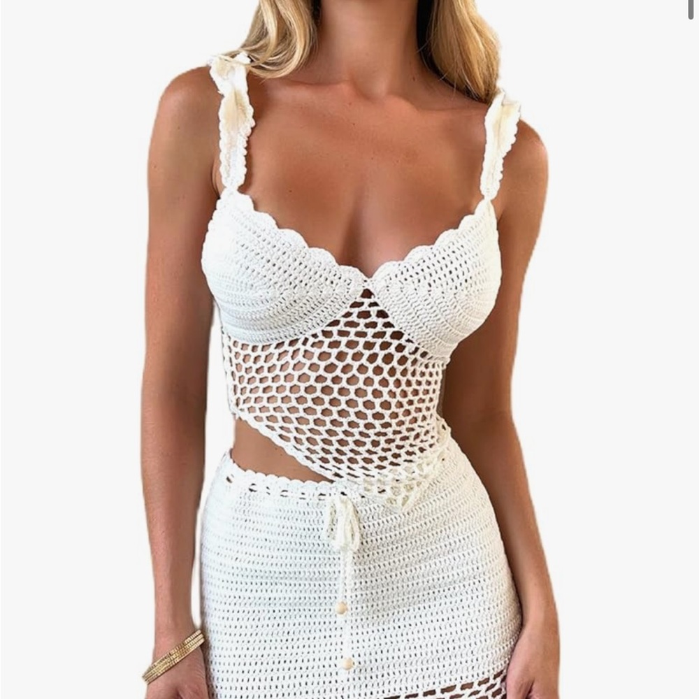Sunloudy knit crop top